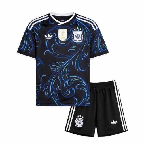 Kids Argentina Away Jersey Kit World Cup 2026