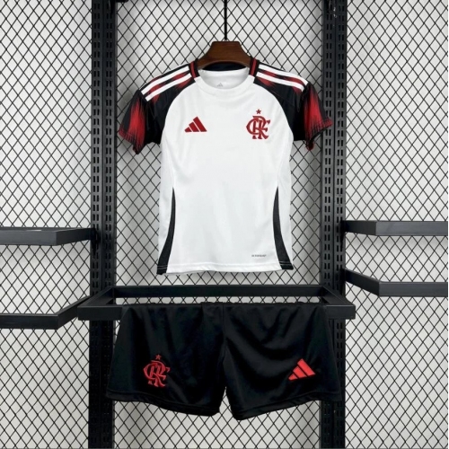 2025/2026 Flamengo Away Football Jersey Kids Size