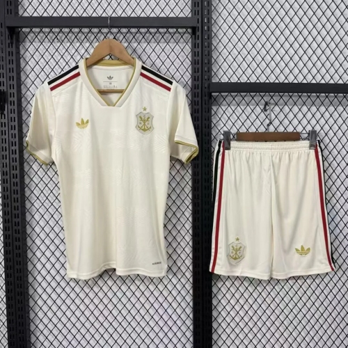 2025/2026 Flamengo Third Away Football Jersey Kids Size