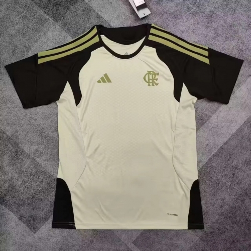 2025/2026 Flamengo Training Suit White Football Jersey