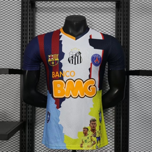 2025/2026 Player Version Santos Neymar Commemorative Edition Football Shirt