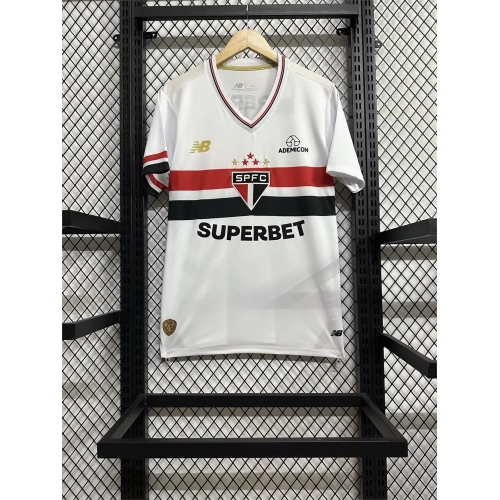 2025/2026 São Paulo Home Soccer Jersey
