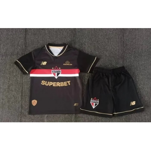 2025/2026 São Paulo Third Away Soccer Jersey Kids Size