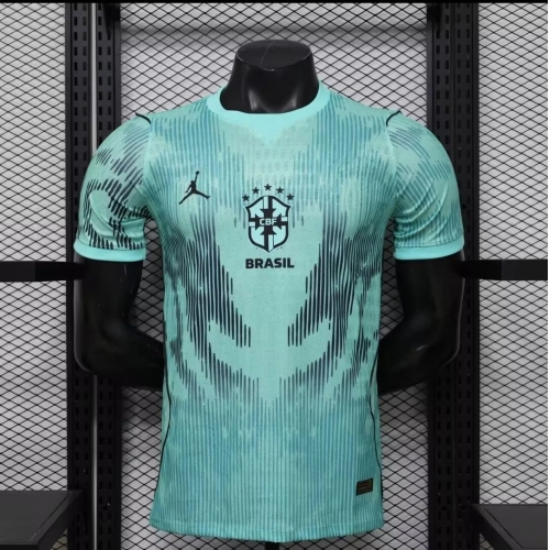 2026 Player Version Brazil National Team Goalkeeper Soccer Jersey