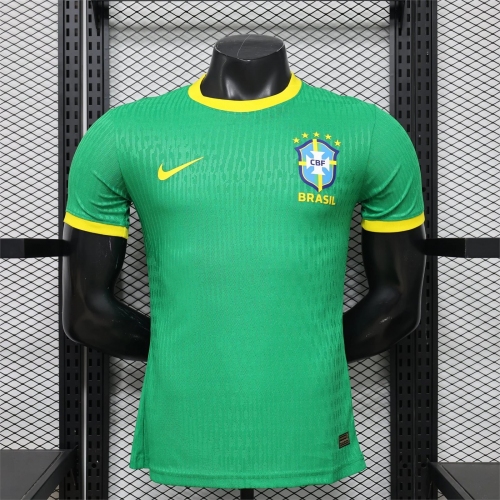 2026 Player Version Brazil Special Edition Green Soccer Jersey