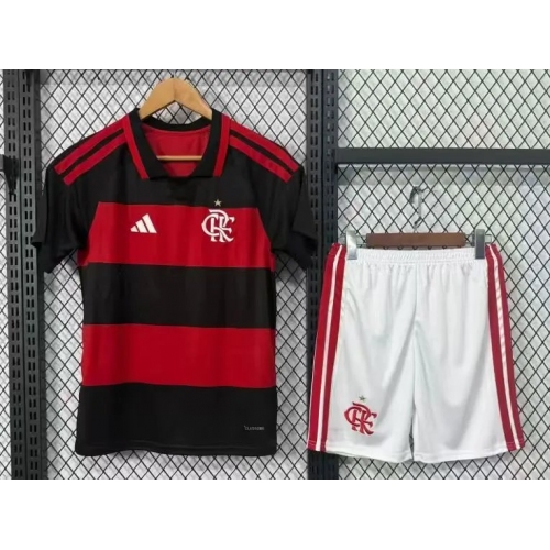 2026/2027 Flamengo Home Football Jersey Kids Size