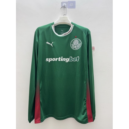 2026/2027 Long Sleeve Palmeiras Home Football Jersey