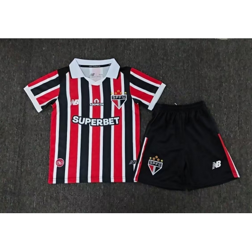 2026/2027 São Paulo Away Soccer Jersey Kids Size