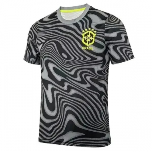 Brazil Black Pre-Match Jersey World Cup 2026