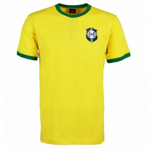 Brazil Retro Jersey Home World Cup 1970