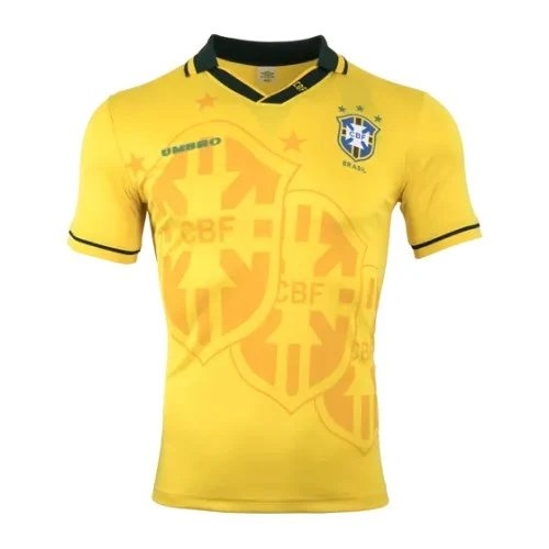 Brazil Retro Jersey Home World Cup 1994