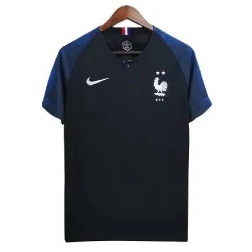 2018 France World Cup Champion 2 Stars Home Retro Jersey