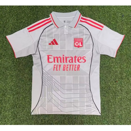 2025/2026 Lyon Third Away Football Shirt