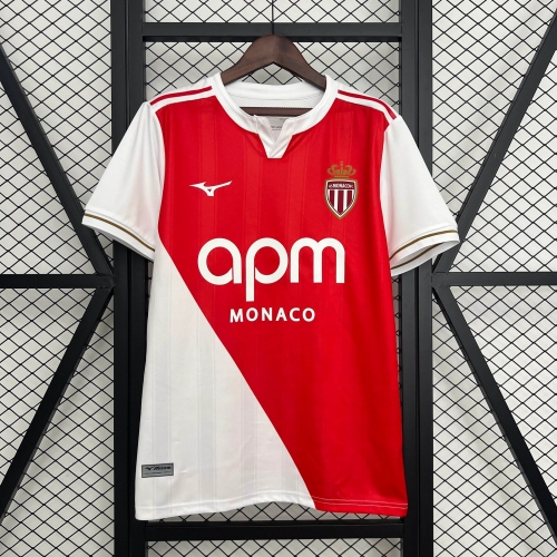 2025/2026 Monaco Home Football Shirt
