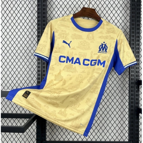 2025/2026 Olympique de Marseille Fourth Away Football Shirt