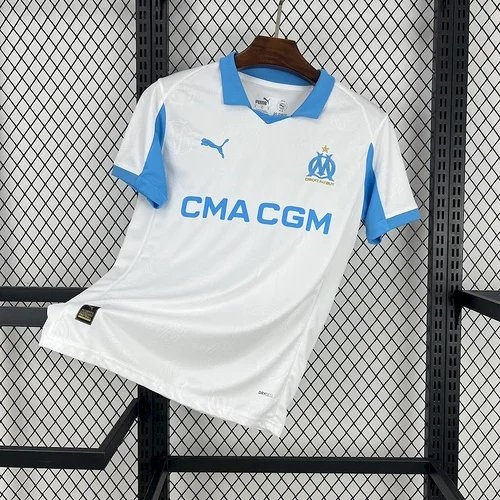 2025/2026 Olympique de Marseille Home Football Jersey