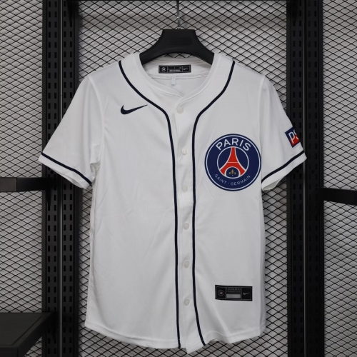2025/2026 Paris Buttons Special Edition White Football Shirt