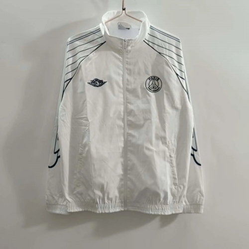 2025/2026 Paris Saint-Germain Windbreaker White Football Shirt
