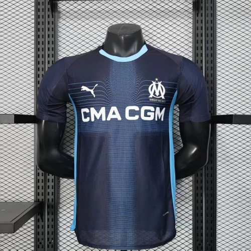 2025/2026 Player Version Olympique de Marseille Away Football Shirt