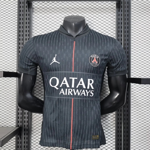 2025/2026 Player Version Psg Paris Saint-Germain Fourth Away Football Shirt
