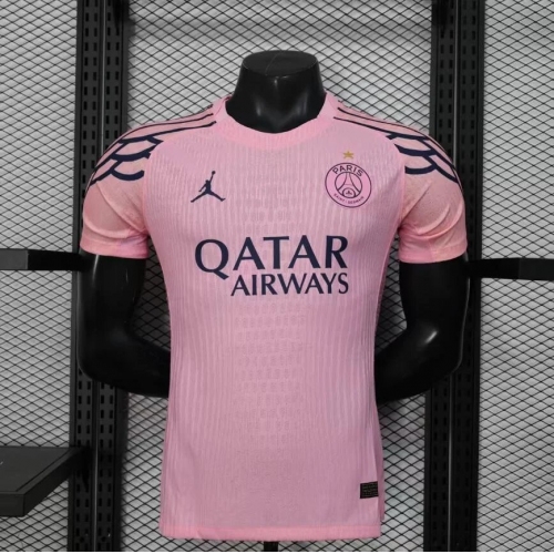 2025/2026 Player Version Psg Paris Saint-Germain Special Edition Pink Football Shirt