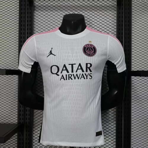 2025/2026 Player Version Psg Paris Saint-Germain Special Edition White Football Shirt