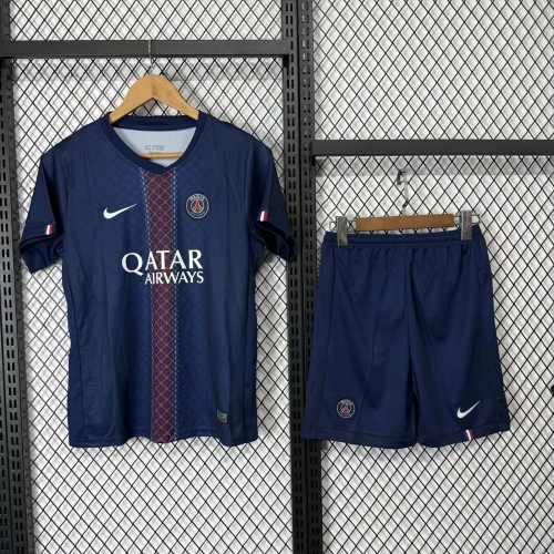 2025/2026 Psg Paris Saint-Germain Home Football Shirt Kids Size