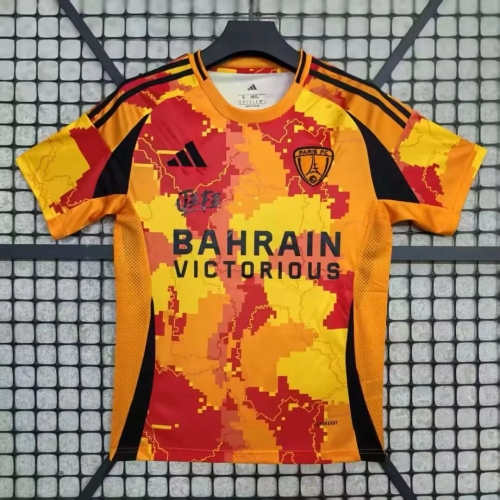 2025/2026 Psg Paris Saint-Germain Special Edition Orange Football Shirt