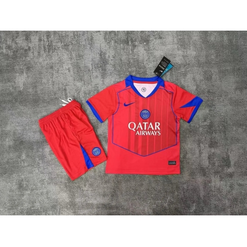 2025/2026 Psg Paris Saint-Germain Third Away Football Shirt Kids Size