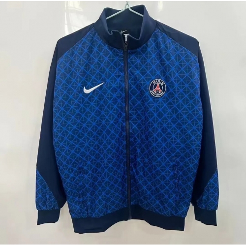 2025/2026 Psg Paris Saint-Germain Windbreaker Royal Blue Football Shirt