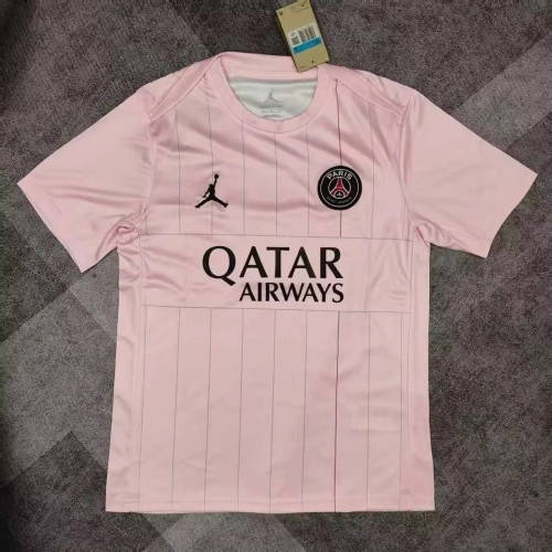 2025/2026 Psg Paris Training Uniform Pink Football Shirt