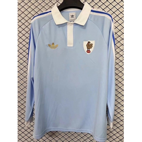 2026 France 120th Anniversary Edition Long Sleeve Soccer Jersey