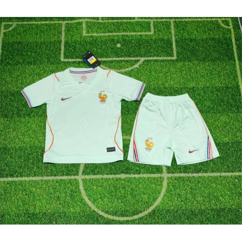 2026 France National Team Away Football Shirt Kids Size