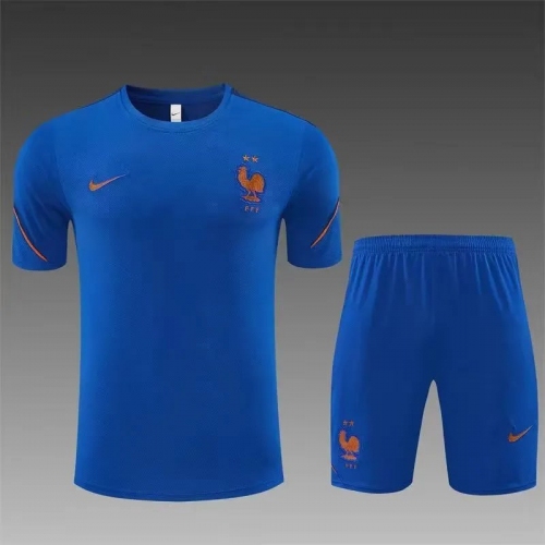 2026 France National Team Training Suit Special Edition Vivid Blue Football Shirt