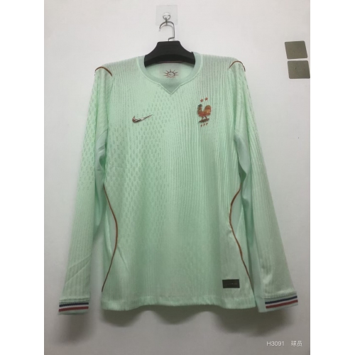2026 Long Sleeve France National Team Away Football Shirt