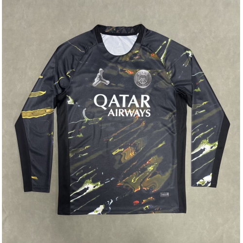 2026/2027 Long Sleeve Psg Paris Saint-Germain Night Edition Football Shirt