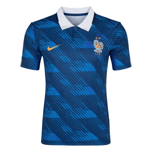 France Home Soccer Jersey World Cup 2026