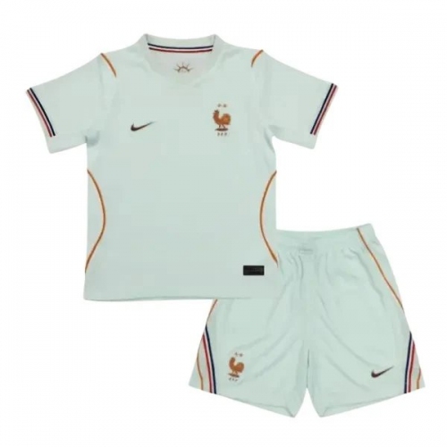 Kids France Away Jersey Kit World Cup 2026