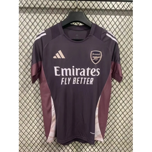 2025/2026 Arsenal Colorful Training Purple Football Shirt