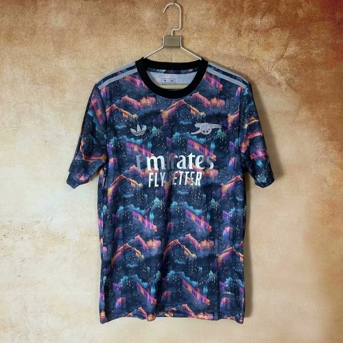 2025/2026 Arsenal Special Edition Purple Blue Football Shirt