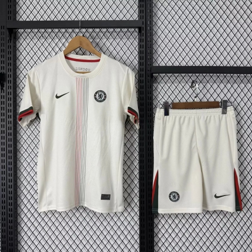 2025/2026 Chelsea Away Football Shirt Kids Size