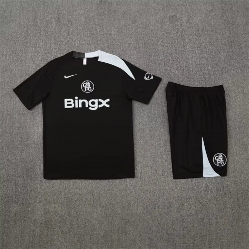 2025/2026 Chelsea Training Suit Black Football Shirt