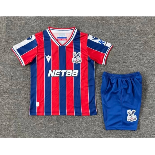 2025/2026 Crystal Palace Home Football Shirt Kids Size