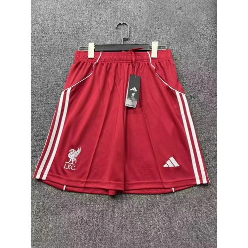 2025/2026 Liverpool Home Shorts
