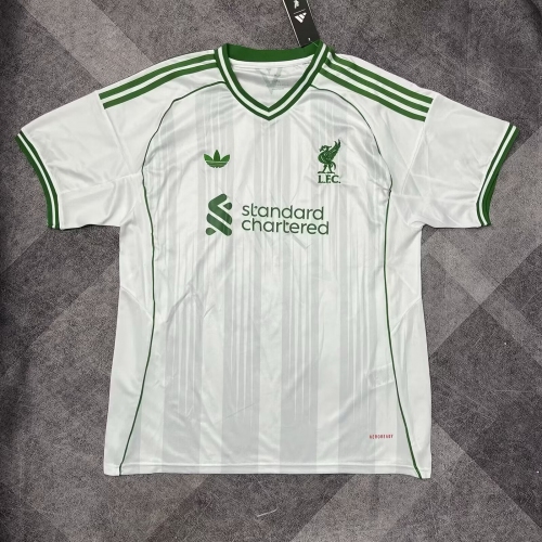 2025/2026 Liverpool Special Edition White Soccer Jersey