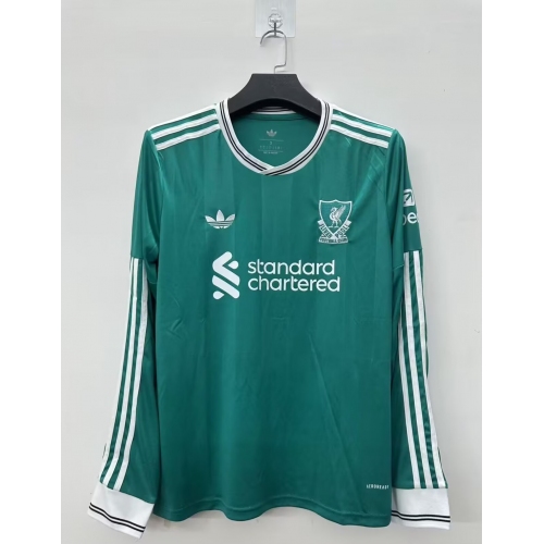 2025/2026 Liverpool Third Away Long Sleeve Soccer Jersey