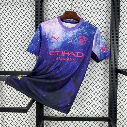 2025/2026 Manchester City Special Edition Purple Football Shirt