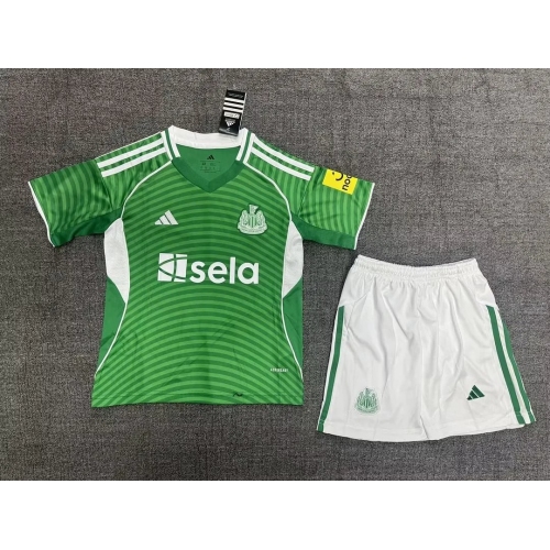 2025/2026 Newcastle United Away Soccer Jersey Kids Size