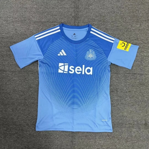 2025/2026 Newcastle United Goalkeeper Blue Soccer Jersey