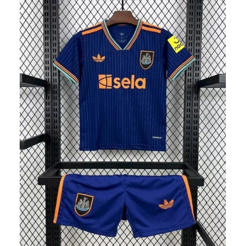 2025/2026 Newcastle United Third Away Soccer Jersey Kids Size
